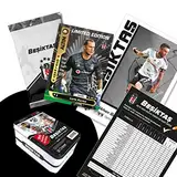 Besiktas Istanbul Original lizenzierte 48 Spielerkarten Sammelkarten mit Orig. Unterschriften Fußballkarten Saison 2019/20 Fanartikel Set mit Geschenkbox BJK