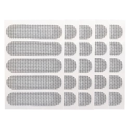 Mosquiton Net Repair Kit - netz -Reparaturklebeband, langlebige Reparaturrolle | Fiberglas -Netz, die gegen Tränen resistent, schnelle Reparaturlösung, Protvon Wasserlöchern in Türen und Maschen