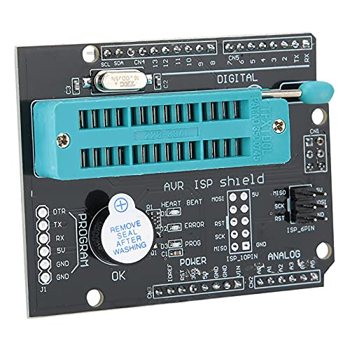 Programmierer-Erweiterungsplatine für AVR ISP Shield Burning und Bootloader-Programmierer für Entwicklungsplatine für Atmega 328P Atmega 168P Atmega 8