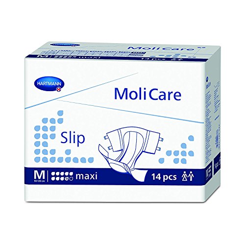 HARTMANN 1655320 MoliCare Slip 9 Tropfen Inkontinenzslip, Gr. M Hüft-, Bauchumfang 90cm - 120cm, 14 Stück