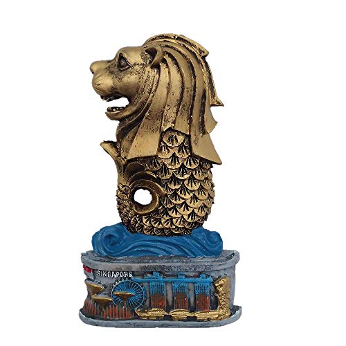 Merlion of Singapore 3D Kühlschrankmagnet Souvenir Geschenkkollektion Home Küche Dekoration Whiteboard Magnetaufkleber Singapur Kühlschrankmagnet