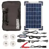 OptiMate Solar Duo 10W Car Kit, TM522-D1CK, 6-stufiges gekapseltes batterieschonendes 12V /12,8V 0.83A Solarlade- & -wartungsgerät