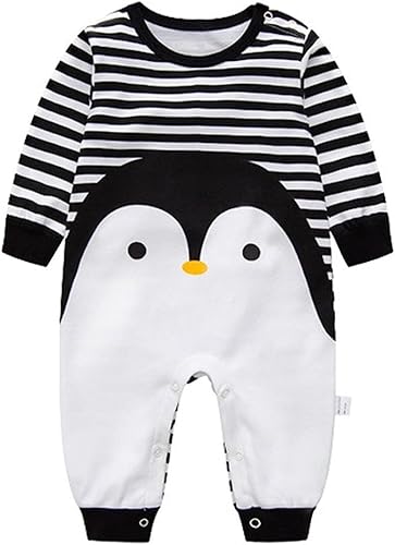 Baby Strampler Jungen Mädchen Schlafanzug Baumwolle Overalls Säugling Spielanzug Baby-Nachtwäsche 9-12 Monate