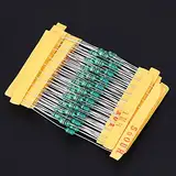 Professionelle 120 PCs Inductor Set 1/4W für -Projekte 12 Arten Farbenfroher Elektrischer Geräte für Ingenieure Ingenieure