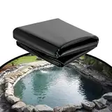Flexible Teichplane5 x 8 m HDPE-Teichfolie für Fischteich, Springbrunnen, Koiteich, Wasserfall, dick und langlebig, Sonnenschutz