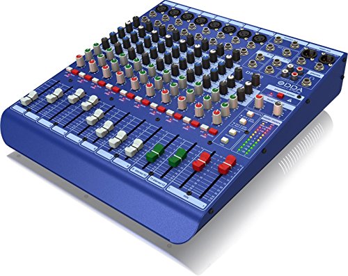 Midas DM12 Analoger Live- und Studio-Mixer mit 12 Eingängen und Midas-Mikrofonvorverstärkern