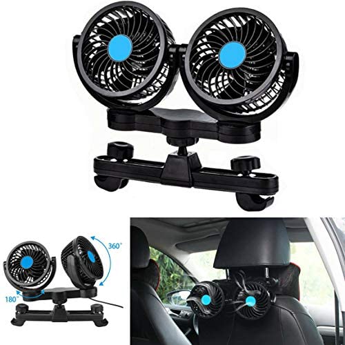 SUPAREE Electric Car Fan 12V Speed ändern Sommer Kühlung Air Circulator