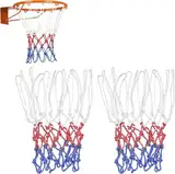 Basketballnetz,3 Stücke Profi Ersatz Netz, Wetterfest Ballnetz, Alle Wetter Ballnetz, Für Den Innen- Oder Außenbereich,12 Schlaufen