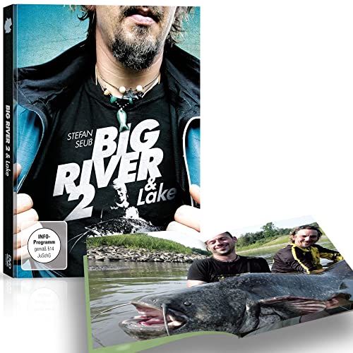 Stefan Seuß Big River 2 & Lake DVD - Welsangeln in Deutschland, Wallerangeln Fluss, Angeln auf Waller, See, Angeln auf Wels, Wallerfilm, Welsfilm, Angelfilm, Angeldvd, Wallermontagen, Welse fangen