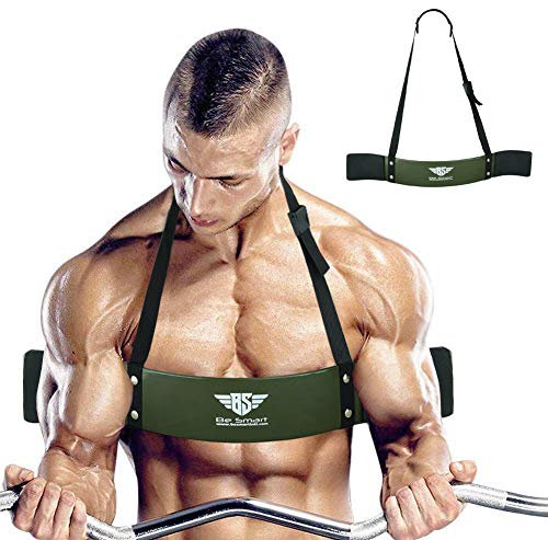 Heavy Duty Arm Blaster Bodybuilding Bomber Bizeps Curl Trizeps Muskel Fitness UK (Grün)