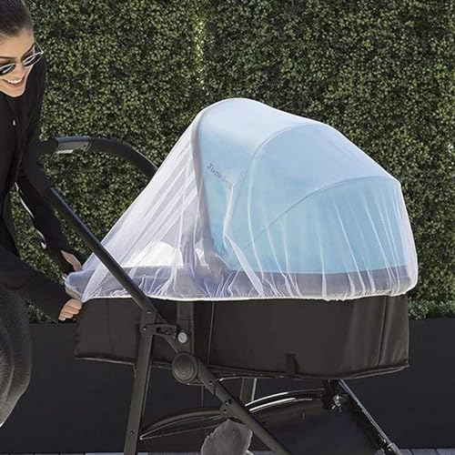 Moskitonetz Für Kinderwagen (2er-Pack) – Langlebiges Moskitonetz Für Kinderwagen – Perfektes Insektennetz Für Kinderwagen, Stubenwagen, Wiegen, Laufkörbe, Pack N Plays Und Tragbare Mini-Kinderbetten |