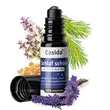 Casida® Roll-On "Schlaf schön" - Duft Roll-on zur Unterstützung eines erholsamen Schlafs - Duftöl, Aromaöl, Ätherisches Öl für die Aromapflege unterwegs - aus der Apotheke - 10 ml (Schlaf schön)