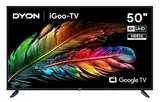 DYON iGoo-TV 50U 126cm (50 Zoll) Google TV (4K UHD, HD Triple Tuner, Prime Video, Netflix, Google Play Store für DAZN, Disney+, Apple TV+, Paramount+, waipu.tv UVM., Google Assistant) [Mod. 2023]