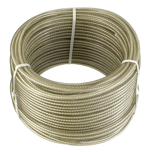 Connex Mehrzweck-Drahtseil, kunststoffummantelt, 20m x 3mm