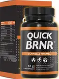 BRNR QUICK BRNR Schnelle Formel 6in1 mit Garcinia Cambogia, Stoffwechsel-Rezeptur mit Zink, 120 Kapseln