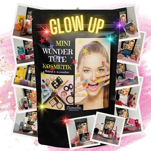 COSMEZIA Make Up Set Wundertüte Kosmetik Überraschungstüte Makeup Markenprodukte Beauty Überraschungsprodukte, Marken Make Up, Lippenstift, Lipgloss, Makeup-Tools, Beauty-Accessoires