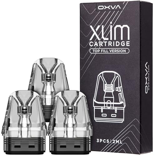 Xlim Top Fill Pod PODS | 0,8 Ohm, 2ml, 3er Pack | Wiederauffüllbar | ohne Nikotin