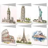 Diamant-Grußkarte zum Selbermachen, Stickerei-Kunst-Bastelkarten-Kits, Diamant-Kunst-Malerei, Grußkarte, Kunst für Geburtstag, Erntedankfest, faltbare Grußkarte, Kunsthandwerk, berühmte