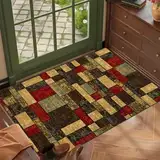 Robuste rutschfeste Stuhlmatte für Hartholzböden – Büro & Gaming Schreibtischschutz 100 x 120 cm – Niederflor Teppichbodenbelag Bodenmatte für harte Oberflächen