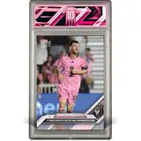 Topps Now Lionel Messi Miami MLS, "Record 6 Assistences and 1 Gol", Sonderdesign, geschützt mit Slab Limited Edition/11257