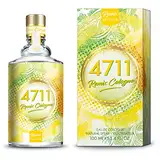 4711® Remix Cologne Zitrone - Urban Summer I Eau de Cologne - fruchtig - spritzig - wild - die lebendige Frische der Zitrone sommerlich neu ge-remixt! I 100ml Natural Spray Vaporisateur