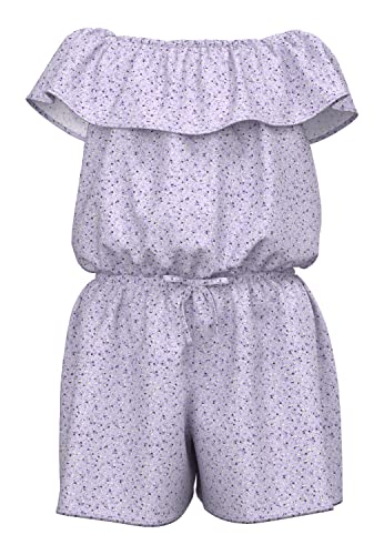 NAME IT Mädchen Nkfvinaya Ss Playsuit Fffff Noos, Orchid Petal, 140