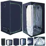 Rapid Teck® Grow Zelt (100 x 100 x 200 cm) Home Grow Tent | Indoor Growzelt | schwarz grün | Growroom Growschrank Darkroom Pflanzenzelt Gewächshaus Zuchtzelt Growzelt