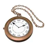 Bristol Novelty BA1019 Medaillon Uhr, Unisex – Erwachsene, Mehrfarbig, Einheitsgröße