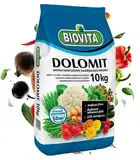 BIOVITA Dolomit 10kg Calcium- und Magnesiumdünger Öko-Dünger für Pflanzen