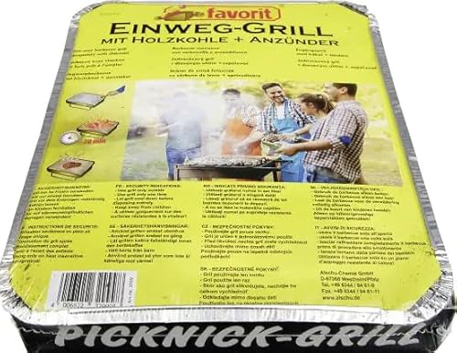 nv Favorit 2999 Einweg- oder Picknickgrill