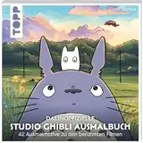 Das inoffizielle Studio Ghibli Ausmalbuch: 42 Ausmalmotive zu den berühmten Filmen