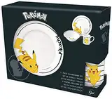 Pokemon Pikachu Frühstücksset (Schale, Tasse, Teller)