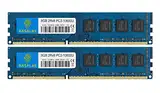 Rasalas PC3-10600 DDR3 1333 16GB Kit (2x8 GB) DDR3 1333MHz 2Rx8 PC3 10600U 8GB Arbeitsspeicher 240 Pin 1,5 V CL9 Desktop Memory Ram