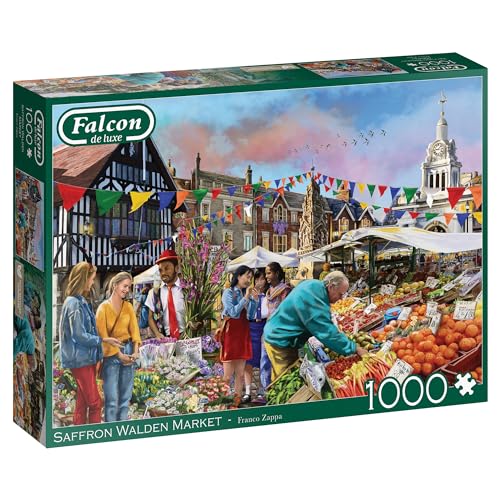 Falcon Puzzle - Saffron Walden Markt - 1000 Teile