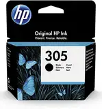 HP 305 (3YM61AE) Original Druckerpatrone Schwarz für HP DeskJet 27xx, 41xx, HP ENVY 60xx, 64xx