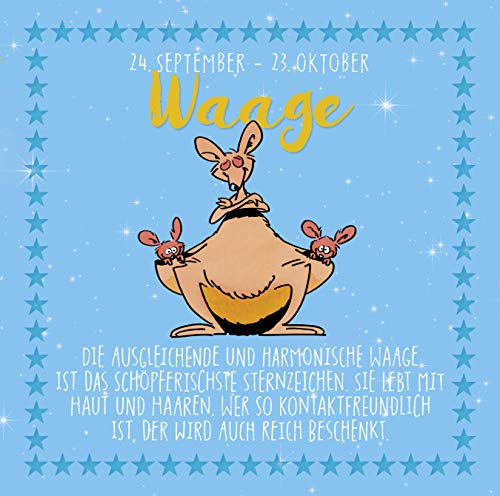 Waage: 24. September – 23. Oktober (Sternzeichen-Reihe) (Lustige Sternzeichen)