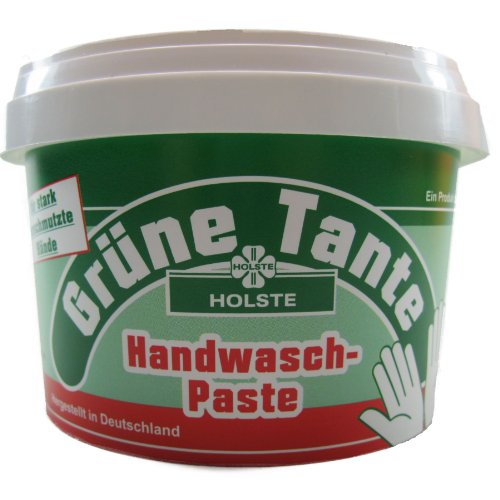 1 Liter = 2 Dosen Grüne Tante á 500ml - Handwaschpaste mit Quarzmehl - für stark verschmutzte Hände - Der altbewährte Klassiker !