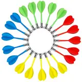 ACONDE Magnetische Dartpfeile, 20 Stück Magnetpfeile, Indoor-Spiel Zielzubehör, für Familien, Spielhallen, Bars