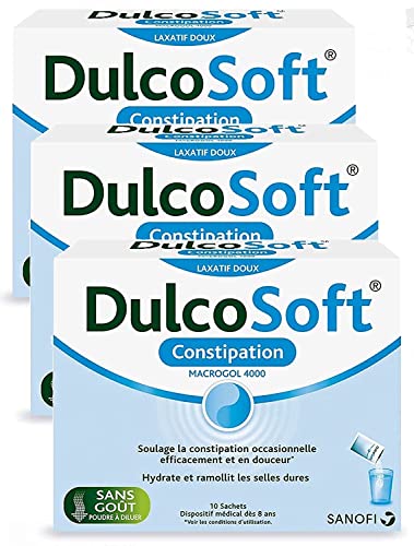 DulcoSoft Beutel zum Trinken, 3 Packungen mit je 10 Beutel (3)