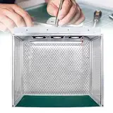 Luftstrom-Reinigungsbank, staubfreier Raum, Werkstatt mit DREI Ventilatoren, Laminar-Flow-Schrank, vertikale Laminar-Flow-Haube für die Reparatur von LCD-Bildschirmen von Mobiltelefonen/Werkstatt/La