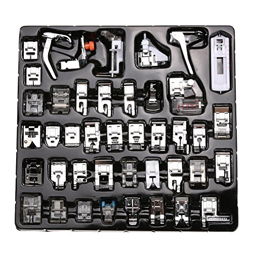 Eleoption Leder Nähen Set DIY Leder Handwerk Sticheln Werkzeuge Zubehör für Handgemachte Lederwaren, (42pcs/Set)