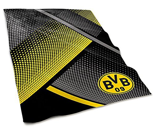 Borussia Dortmund BVB BORUSSIA DORTMUND FLEECEDECKE MIT PUNKTEN