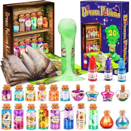 Subtail Creative Kreatives Geschenk Mädchen 6 7 8 9 10 11 Jahre - Zaubertrank Bastelset Kinder ab 6-12 Jahre -Basteln Mädchen 8 9 10 Jahre - Experimente Für Kinder Spielzeug ab 6 Jahre Mädchen