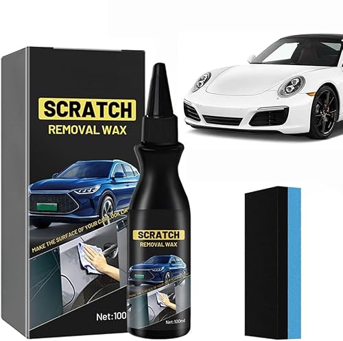 Autopolitur,kratzer entferner,autopolitur kratzer entfernen,100ML Autolack Reparatur Polieren Paste, Kratzer Entferner für Verschiedene Oberflächen,Kratzer Reparaturpaste (1PCS)