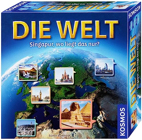 Franckh-Kosmos Die Welt - Singapur, wo liegt das nur?: Für 2-6 Spieler