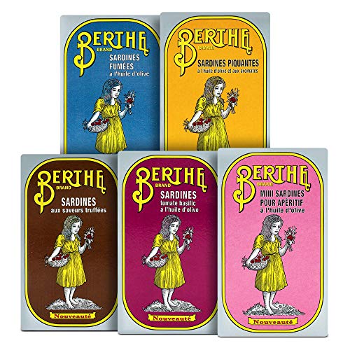 Portugiesische Sardinen Set | 5 Arten | Berthe | Ramirez | Portugal