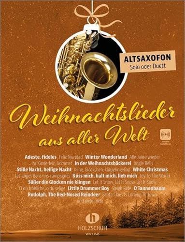 Weihnachtslieder aus aller Welt - Altsaxofon