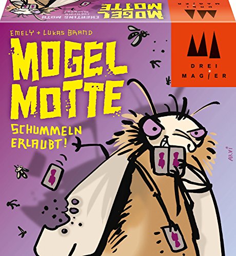 Schmidt Spiele 40862 Mogel Motte, Drei Magier Kartenspiel