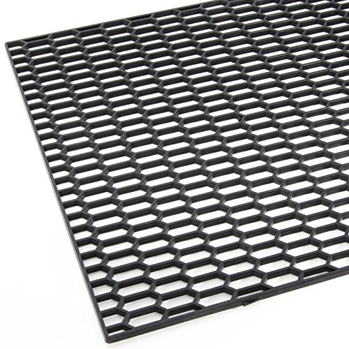 GROß Racing Gitter Tuning Racing Gitter 40 x 120 cm Schwarz ABS Kunststoff Waben