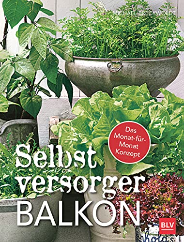 Selbstversorger-Balkon: Das Monat-für-Monat-Konzept (BLV Selbstversorgung)